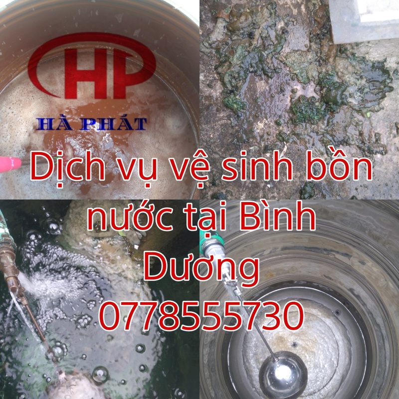 Dịch vụ vệ sinh bồn nước tại nhà Bình Dương Dịch vụ vệ sinh bồn nước tại nhà Bình Dương