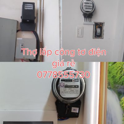 Dịch vụ lắp đặt công tơ điện tại Dĩ An Dịch vụ lắp đặt công tơ điện tại Dĩ An