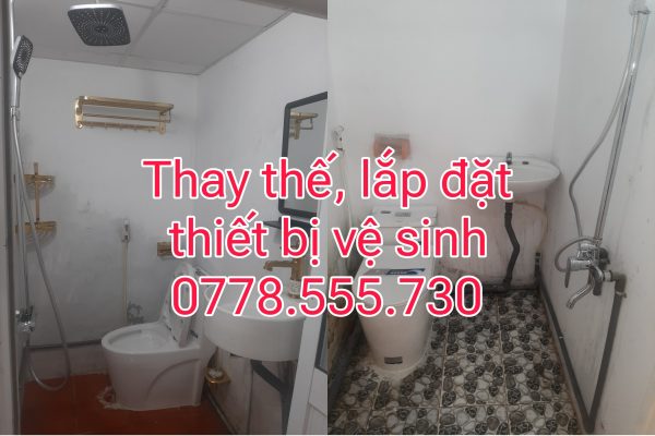 Thay thế, lắp đặt thiết bị vệ sinh mới tại nhà Thay thế, lắp đặt thiết bị vệ sinh mới tại nhà