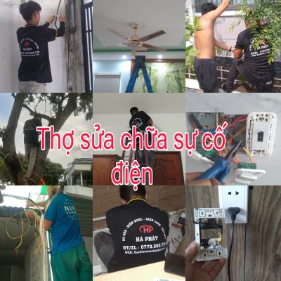 Thợ sửa sự cố chập điện nhà Thợ sửa sự cố chập điện nhà