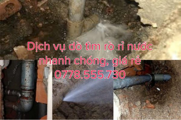 Dò tìm rò rỉ ống nước tại nhà giá rẻ Dò tìm rò rỉ ống nước tại nhà giá rẻ