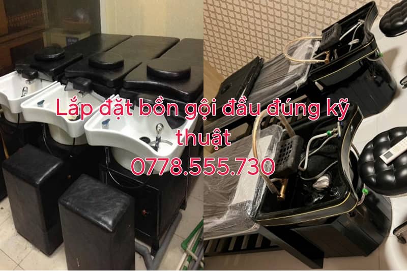 Lắp đặt bồn gội đầu nhanh chóng, giá rẻ Lắp đặt bồn gội đầu nhanh chóng, giá rẻ