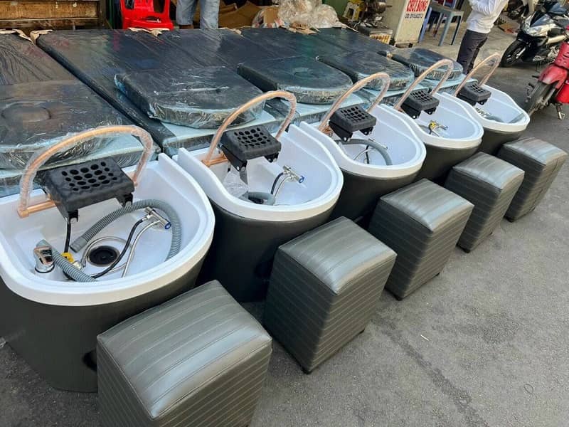 Lắp đặt giường gội đầu dưỡng sinh Lắp đặt giường gội đầu dưỡng sinh
