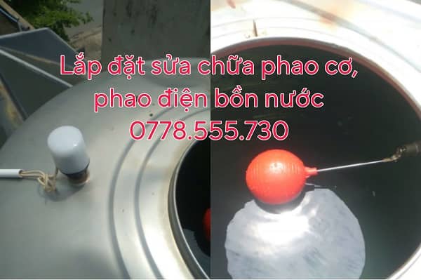 Dịch Vụ Thay Phao Cơ Phao Điện Bồn Nước Tại Quận 9 - Hotline 0778.555.730 22 lap phao co phao dien