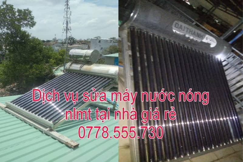 Lắp đặt, vệ sinh, sửa máy nước nóng năng lượng mặt trời tại quận 2 10 sua may nuoc nong nlmt 1