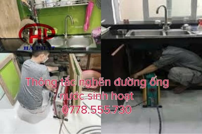 Dịch vụ thông tắc ống thoát nước sàn tại Bình Dương, hotline 0778555730 14 thong tac nghen duong ong nuoc sinh hoat 2