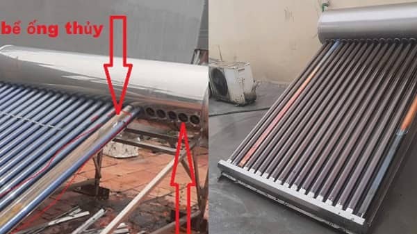 Sửa chữa máy nước nóng năng lượng mặt trời hỏng ron, ống thủy tinh Sửa chữa máy nước nóng năng lượng mặt trời hỏng ron, ống thủy tinh