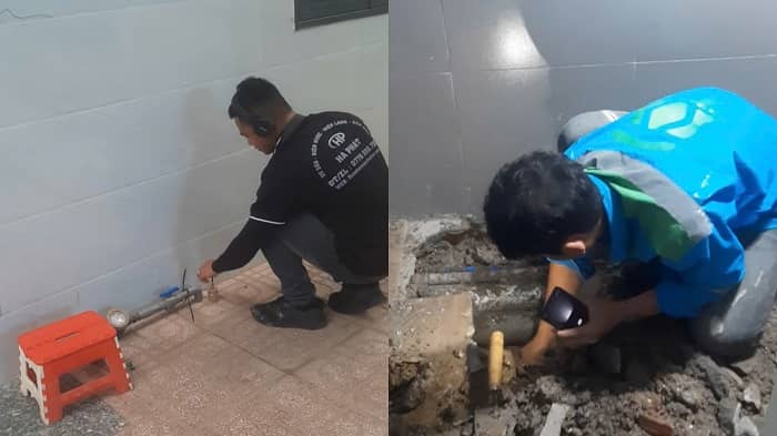 Dịch vụ dò tìm rò rỉ ống nước bể ngầm tại Tân uyên Bình Dương giá rẻ Dịch vụ dò tìm rò rỉ ống nước bể ngầm tại Tân uyên Bình Dương giá rẻ
