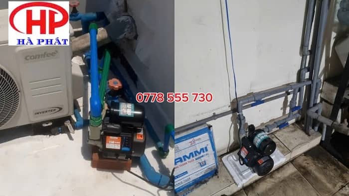 Lắp đặt máy bơm tăng áp điện tử gia đình chạy êm, nước mạnh tại nhà khách phường Bình Thạnh Lắp đặt máy bơm tăng áp điện tử gia đình chạy êm, nước mạnh tại nhà khách phường Bình Thạnh